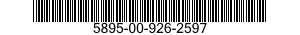 5895-00-926-2597 MODEM SUBASSEMBLY 5895009262597 009262597
