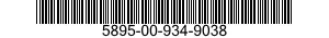 5895-00-934-9038 ANTENNA SUBASSEMBLY 5895009349038 009349038