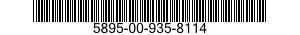 5895-00-935-8114 DETECTOR,RADIO FREQUENCY 5895009358114 009358114