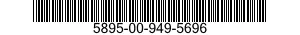 5895-00-949-5696 RECEIVER SUBASSEMBLY 5895009495696 009495696