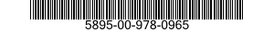 5895-00-978-0965  5895009780965 009780965