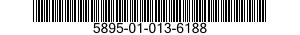 5895-01-013-6188 RECEIVER SUBASSEMBLY 5895010136188 010136188