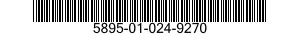 5895-01-024-9270 COVER,ELECTRONIC COMMUNICATION EQUIPMENT 5895010249270 010249270