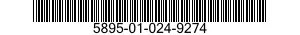 5895-01-024-9274 AMPLIFIER-POWER SUPPLY 5895010249274 010249274