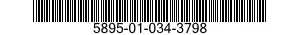 5895-01-034-3798  5895010343798 010343798