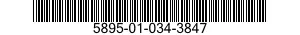5895-01-034-3847  5895010343847 010343847
