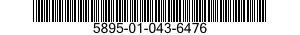 5895-01-043-6476 MODEM,COMMUNICATIONS 5895010436476 010436476