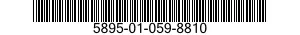 5895-01-059-8810  5895010598810 010598810
