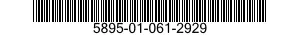 5895-01-061-2929 CONTROL-MONITOR 5895010612929 010612929