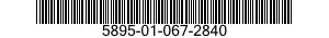 5895-01-067-2840  5895010672840 010672840