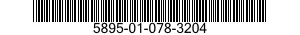 5895-01-078-3204 BUSHING,LOOP ADJUST 5895010783204 010783204