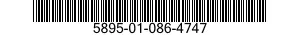 5895-01-086-4747  5895010864747 010864747