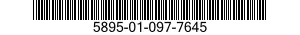 5895-01-097-7645 PAD,FOOT 5895010977645 010977645