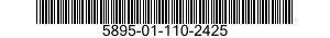 5895-01-110-2425  5895011102425 011102425