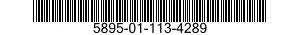 5895-01-113-4289 MULTIPLEXER 5895011134289 011134289