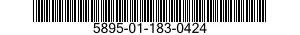 5895-01-183-0424 INTERCONNECTING BOX 5895011830424 011830424