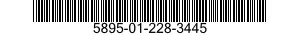 5895-01-228-3445 DETECTOR,RADIO FREQUENCY 5895012283445 012283445
