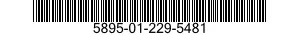5895-01-229-5481 CONTROL-MONITOR 5895012295481 012295481