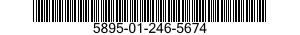 5895-01-246-5674 PANEL,INDICATOR 5895012465674 012465674