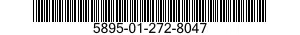 5895-01-272-8047 RECEIVER-TRANSMITTER,RADIO IDENTIFICATION 5895012728047 012728047