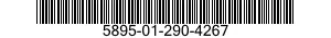 5895-01-290-4267  5895012904267 012904267