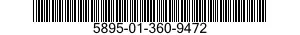 5895-01-360-9472 TRANSMITTER SUBASSEMBLY 5895013609472 013609472