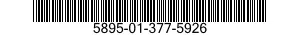 5895-01-377-5926 PANEL,INDICATOR 5895013775926 013775926