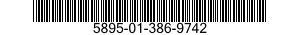 5895-01-386-9742 PANEL,PATCHING,COMMUNICATION 5895013869742 013869742