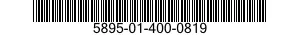 5895-01-400-0819 INDICATOR,FREQUENCY CHANNEL 5895014000819 014000819