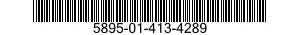 5895-01-413-4289 CONSOLE,COMMUNICATION CONTROL 5895014134289 014134289