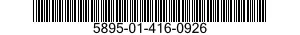 5895-01-416-0926 SYNCHRONIZER,ELECTRICAL 5895014160926 014160926