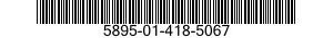 5895-01-418-5067 CONTROL,CONVERTER 5895014185067 014185067