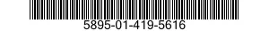 5895-01-419-5616 KEYBOARD,DATA ENTRY 5895014195616 014195616