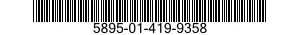 5895-01-419-9358 COVER,ELECTRONIC COMMUNICATION EQUIPMENT 5895014199358 014199358