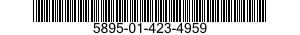 5895-01-423-4959 RECEIVER SUBASSEMBLY 5895014234959 014234959