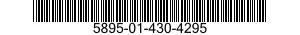 5895-01-430-4295 RECEIVER SUBASSEMBLY 5895014304295 014304295