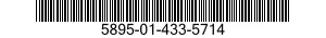 5895-01-433-5714 SUPPORT,RADIO RECEIVER 5895014335714 014335714