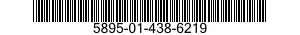5895-01-438-6219 SWITCHING UNIT,ELECTRONIC COMMAND SIGNALS PROGRAMMER 5895014386219 014386219