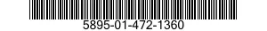 5895-01-472-1360 MONITOR,COORDINATE DATA 5895014721360 014721360