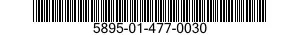 5895-01-477-0030 FILTER ASSEMBLY,LIGHT,CATHODE RAY TUBE 5895014770030 014770030