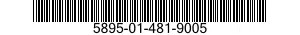 5895-01-481-9005 RECEIVER-TRANSMITTER SUBASSEMBLY 5895014819005 014819005