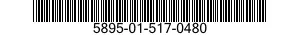 5895-01-517-0480 KEYBOARD,DATA ENTRY 5895015170480 015170480