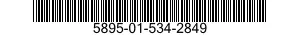 5895-01-534-2849 PANEL,PATCHING,COMMUNICATION 5895015342849 015342849