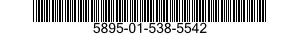 5895-01-538-5542 MULTIPLEXER 5895015385542 015385542