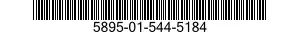 5895-01-544-5184 CONTROL RECORDER,AI 5895015445184 015445184