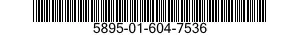 5895-01-604-7536 NRP,CONTROL PC 2U 5895016047536 016047536