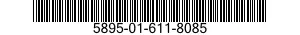 5895-01-611-8085 TAG,RADIO FREQUENCY IDENTIFICATI 5895016118085 016118085