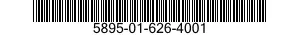 5895-01-626-4001 ELECTRONICS ASSEMBLY,COMPUTER,INTERFACE 5895016264001 016264001