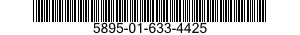 5895-01-633-4425 PROCESSOR,SIGNAL DATA 5895016334425 016334425