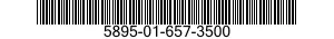 5895-01-657-3500 RECORDER SUBASSEMBLY 5895016573500 016573500